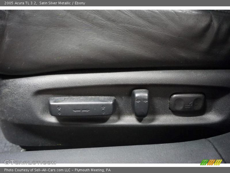 Satin Silver Metallic / Ebony 2005 Acura TL 3.2