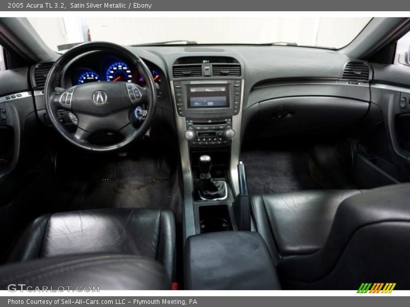 Satin Silver Metallic / Ebony 2005 Acura TL 3.2