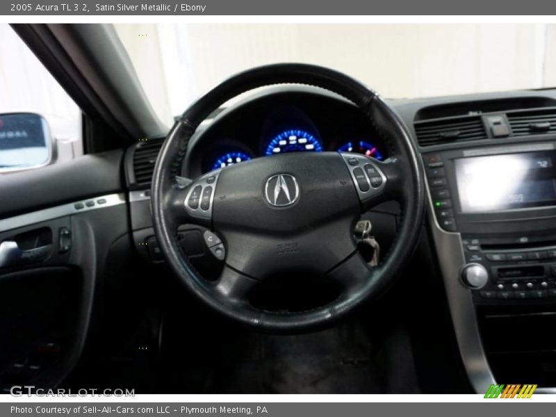 Satin Silver Metallic / Ebony 2005 Acura TL 3.2