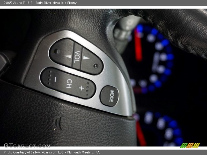 Satin Silver Metallic / Ebony 2005 Acura TL 3.2