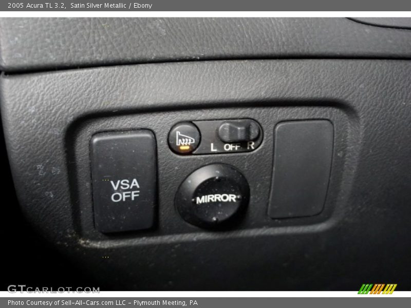 Satin Silver Metallic / Ebony 2005 Acura TL 3.2