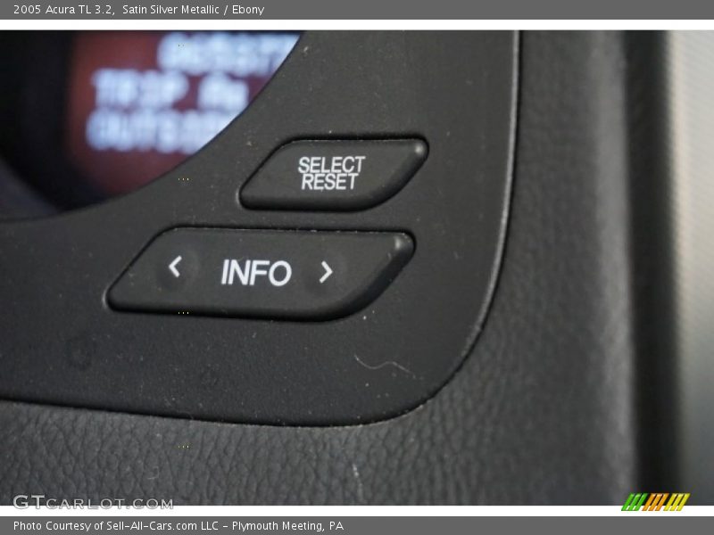 Satin Silver Metallic / Ebony 2005 Acura TL 3.2