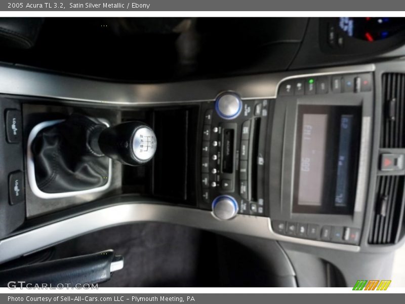 Satin Silver Metallic / Ebony 2005 Acura TL 3.2