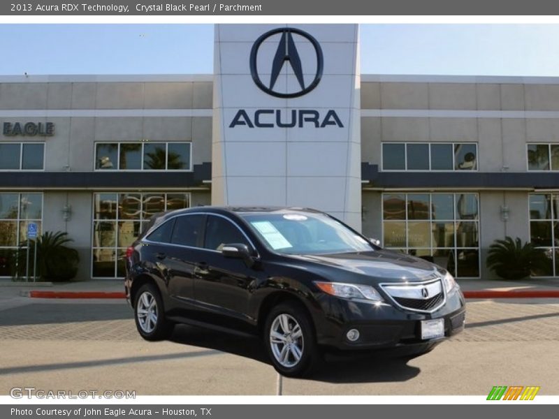 Crystal Black Pearl / Parchment 2013 Acura RDX Technology
