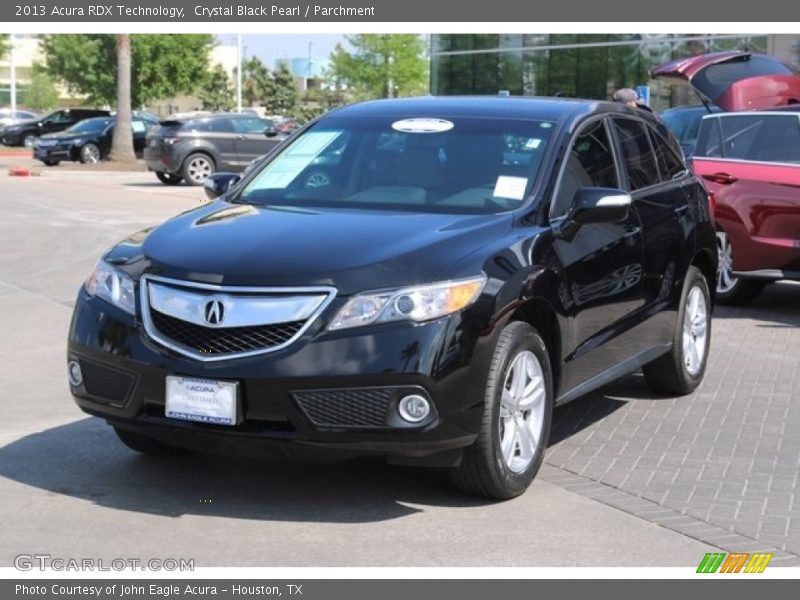 Crystal Black Pearl / Parchment 2013 Acura RDX Technology