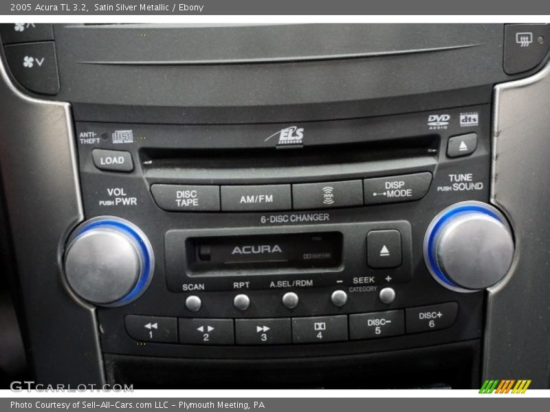 Satin Silver Metallic / Ebony 2005 Acura TL 3.2