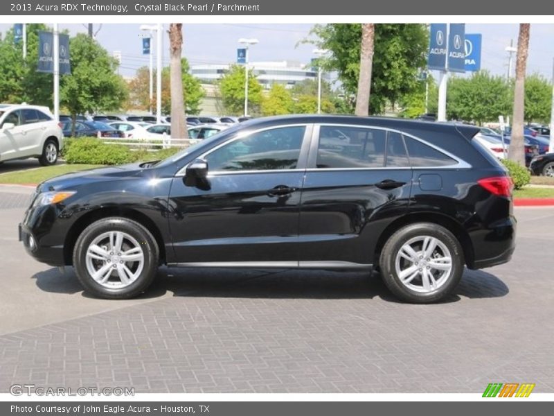 Crystal Black Pearl / Parchment 2013 Acura RDX Technology
