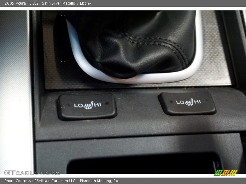 Satin Silver Metallic / Ebony 2005 Acura TL 3.2
