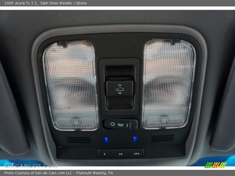 Satin Silver Metallic / Ebony 2005 Acura TL 3.2