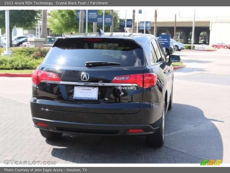Crystal Black Pearl / Parchment 2013 Acura RDX Technology