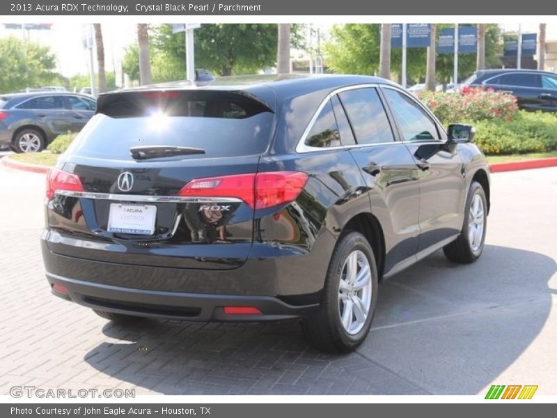 Crystal Black Pearl / Parchment 2013 Acura RDX Technology