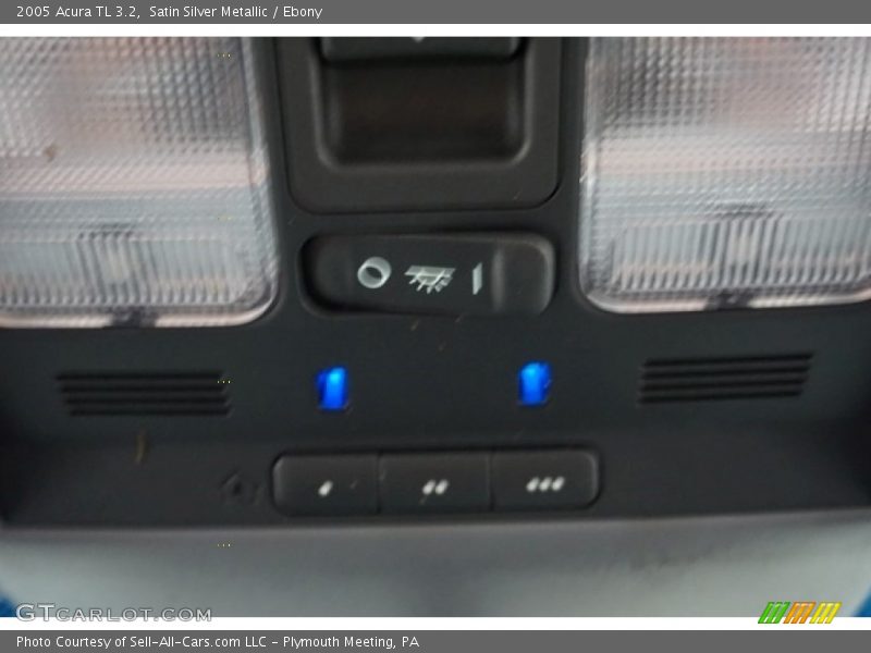 Satin Silver Metallic / Ebony 2005 Acura TL 3.2