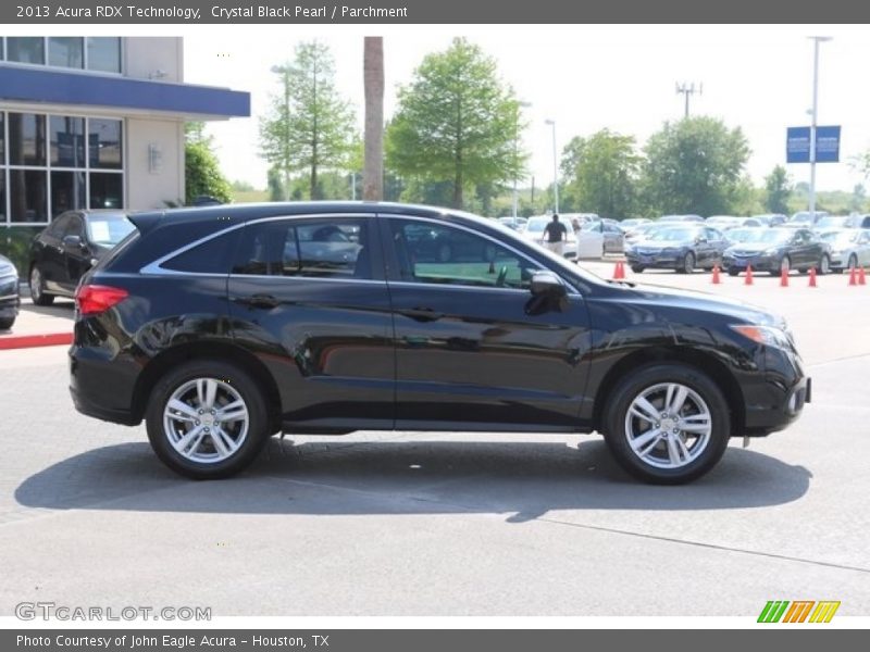 Crystal Black Pearl / Parchment 2013 Acura RDX Technology