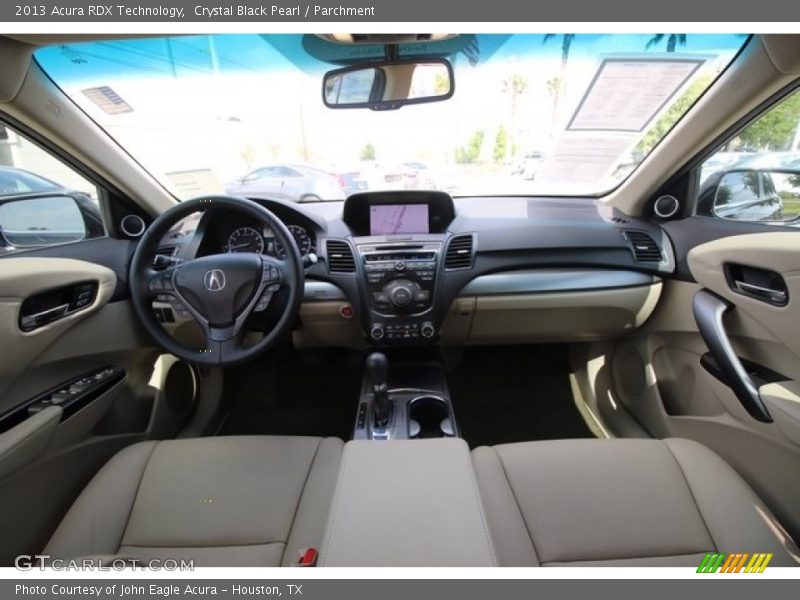 Crystal Black Pearl / Parchment 2013 Acura RDX Technology