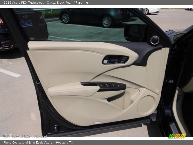 Crystal Black Pearl / Parchment 2013 Acura RDX Technology