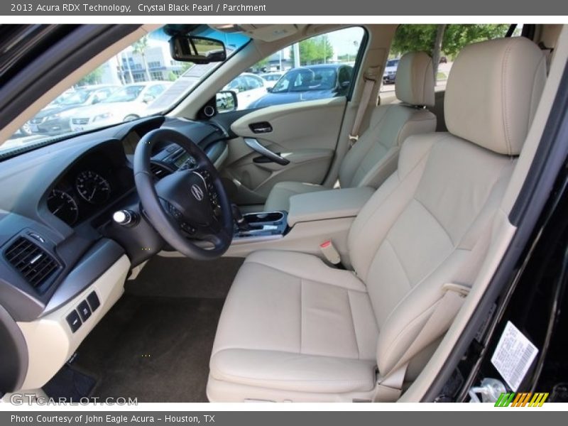 Crystal Black Pearl / Parchment 2013 Acura RDX Technology