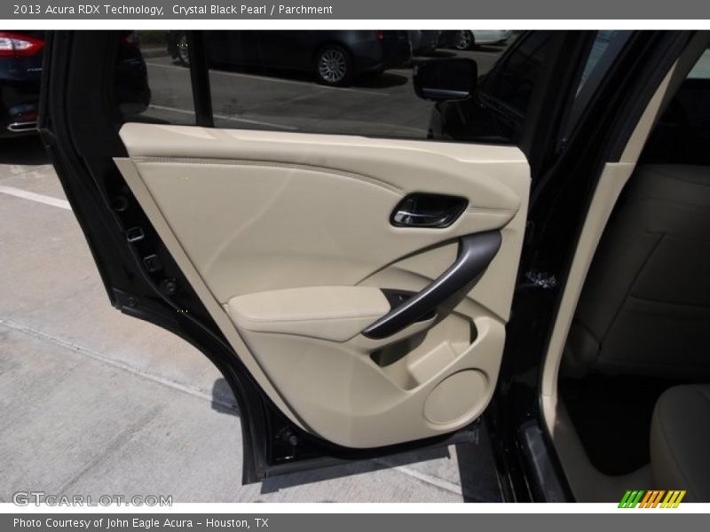 Crystal Black Pearl / Parchment 2013 Acura RDX Technology