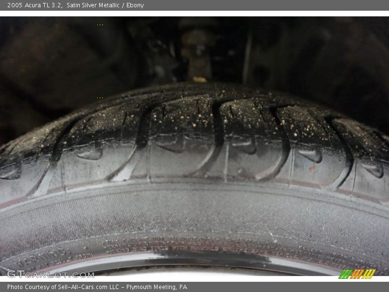Satin Silver Metallic / Ebony 2005 Acura TL 3.2