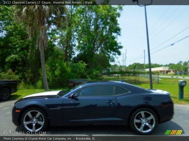 Imperial Blue Metallic / Black 2012 Chevrolet Camaro LT Coupe