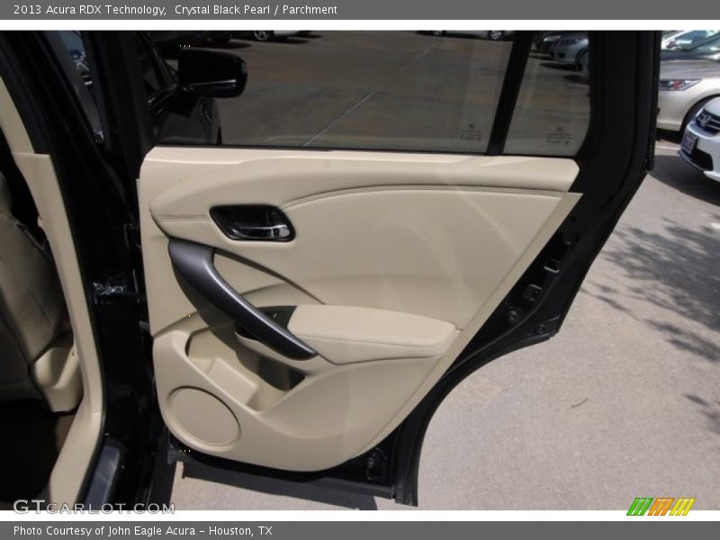 Crystal Black Pearl / Parchment 2013 Acura RDX Technology