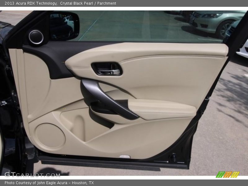 Crystal Black Pearl / Parchment 2013 Acura RDX Technology