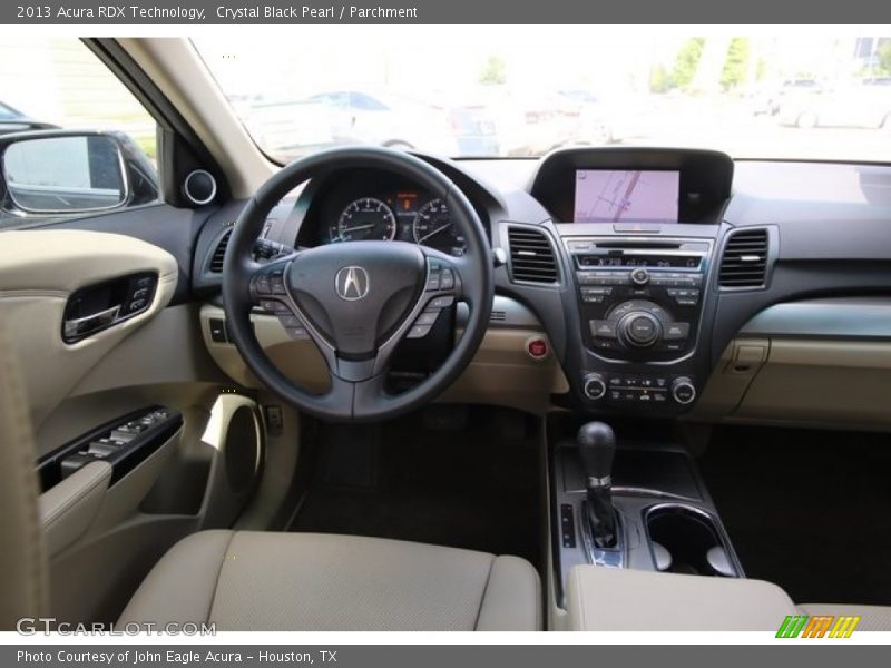 Crystal Black Pearl / Parchment 2013 Acura RDX Technology