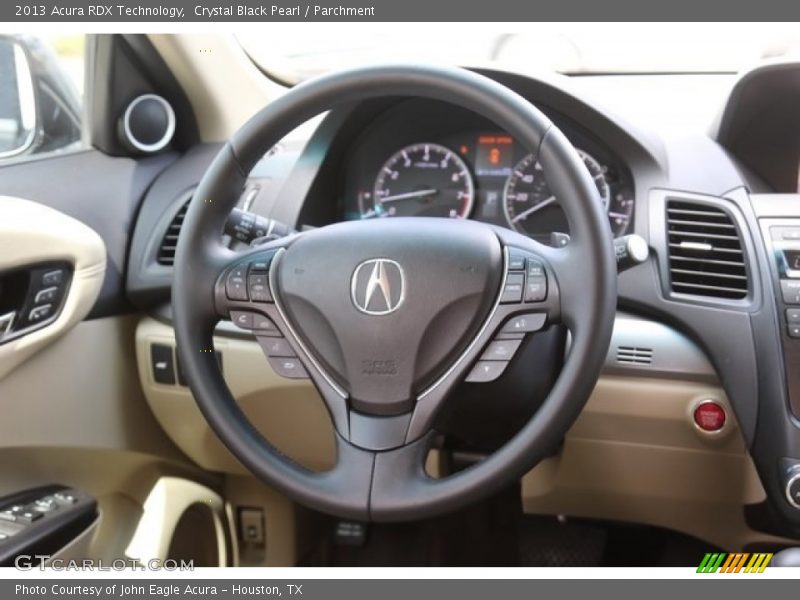 Crystal Black Pearl / Parchment 2013 Acura RDX Technology