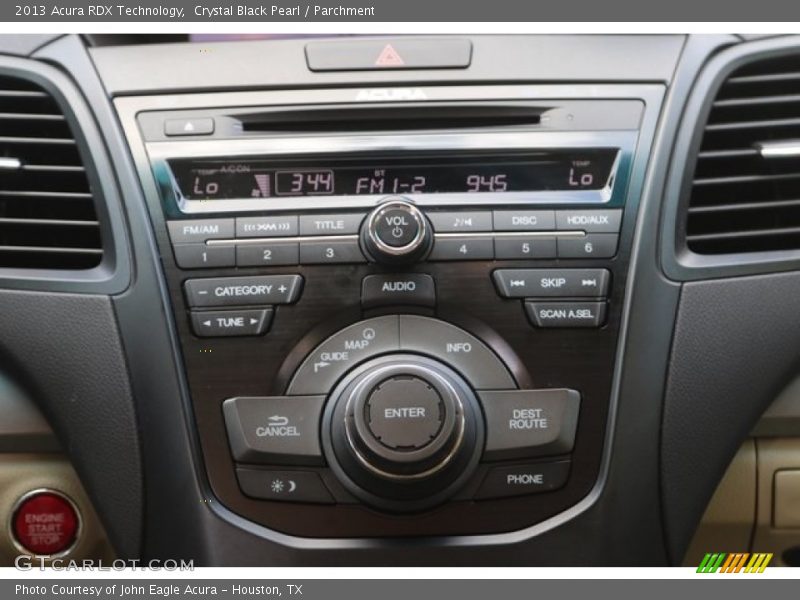 Crystal Black Pearl / Parchment 2013 Acura RDX Technology