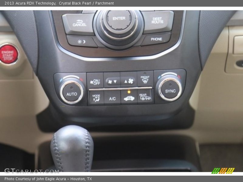 Crystal Black Pearl / Parchment 2013 Acura RDX Technology