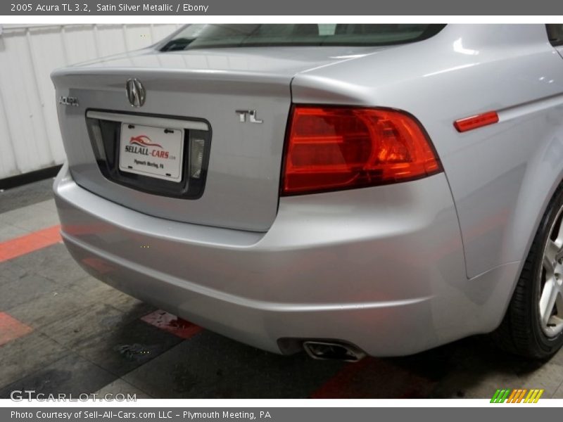 Satin Silver Metallic / Ebony 2005 Acura TL 3.2