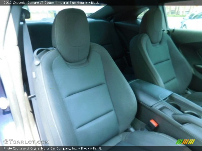 Imperial Blue Metallic / Black 2012 Chevrolet Camaro LT Coupe