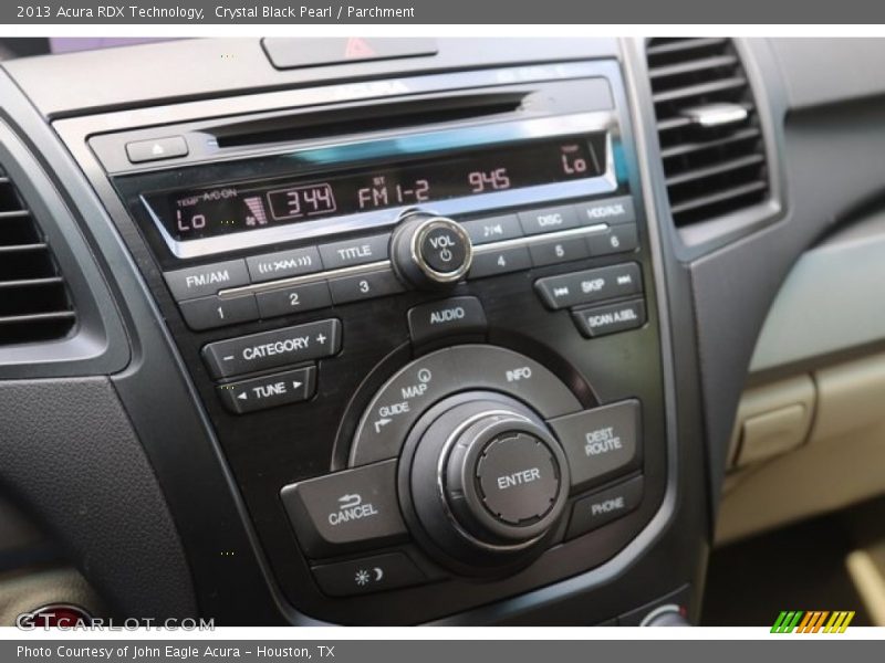 Crystal Black Pearl / Parchment 2013 Acura RDX Technology