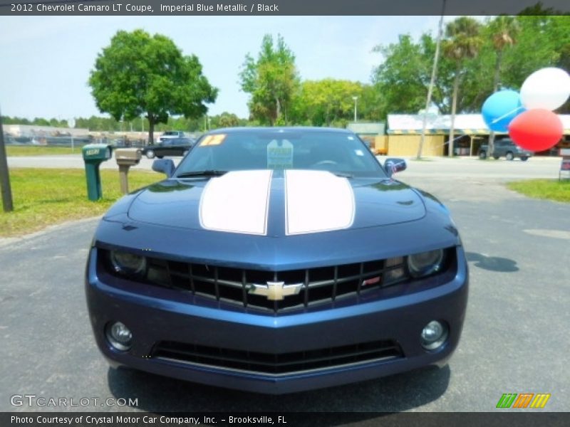 Imperial Blue Metallic / Black 2012 Chevrolet Camaro LT Coupe