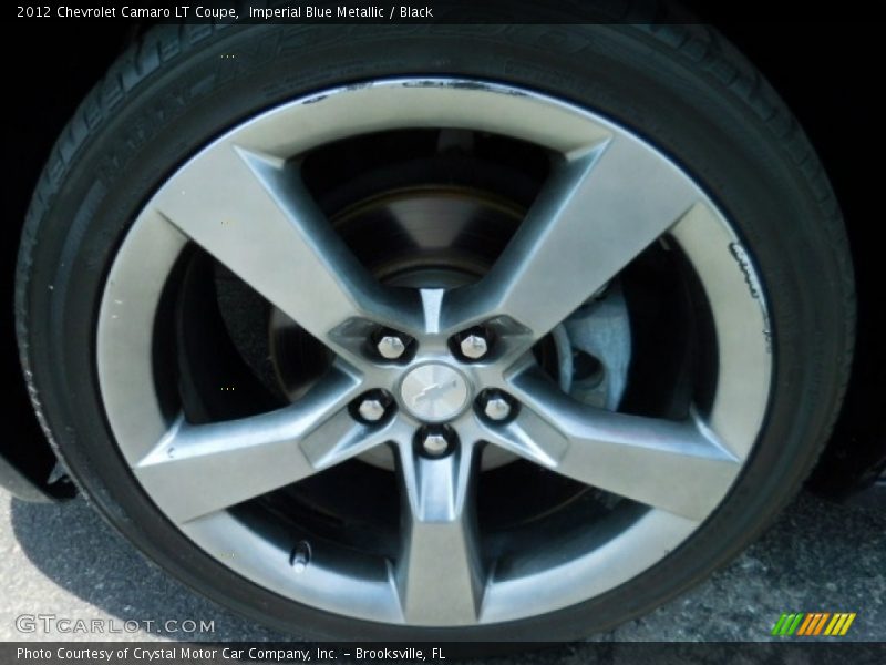 Imperial Blue Metallic / Black 2012 Chevrolet Camaro LT Coupe