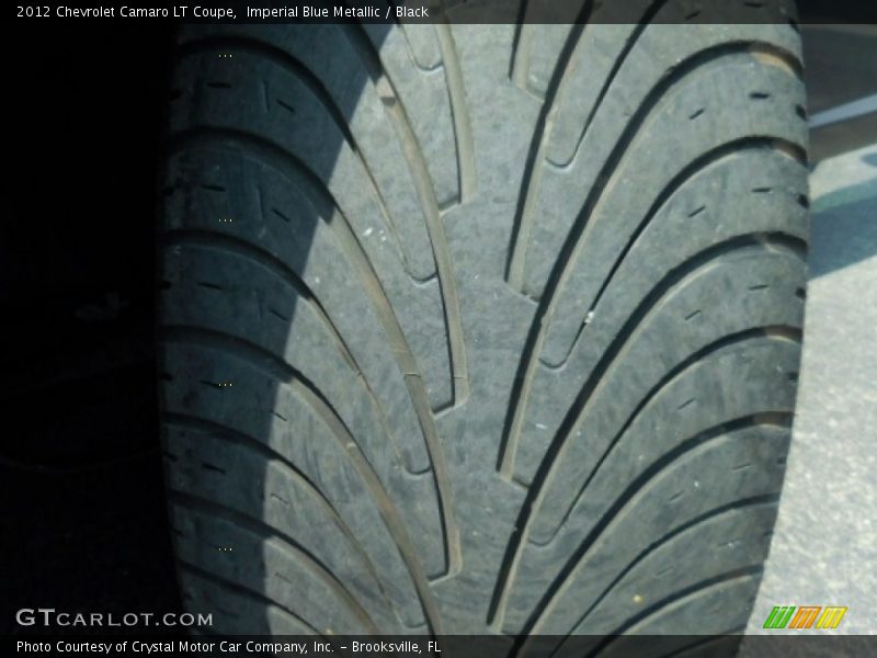 Imperial Blue Metallic / Black 2012 Chevrolet Camaro LT Coupe