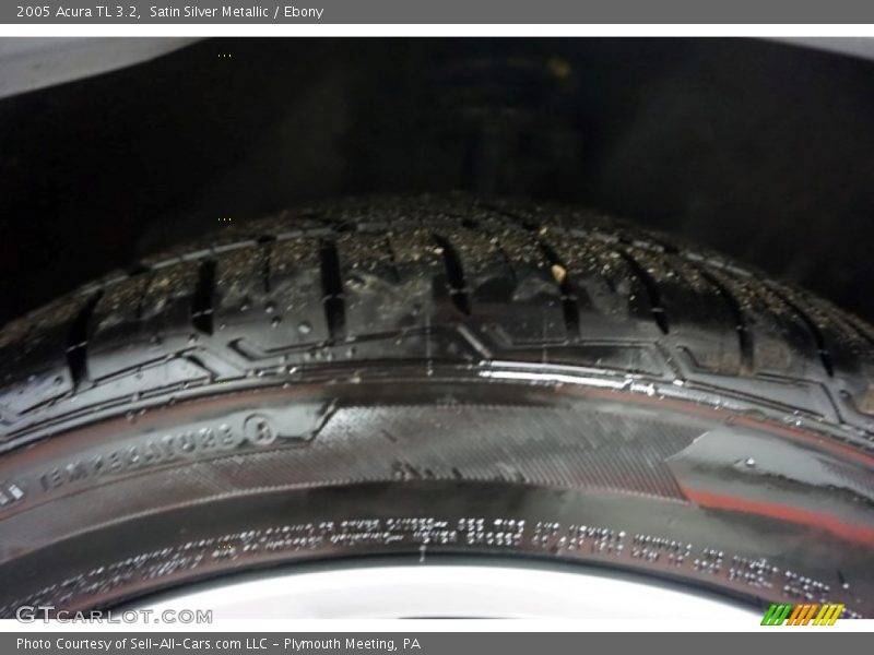 Satin Silver Metallic / Ebony 2005 Acura TL 3.2