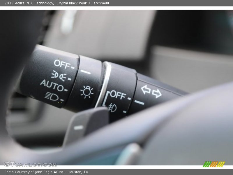 Crystal Black Pearl / Parchment 2013 Acura RDX Technology