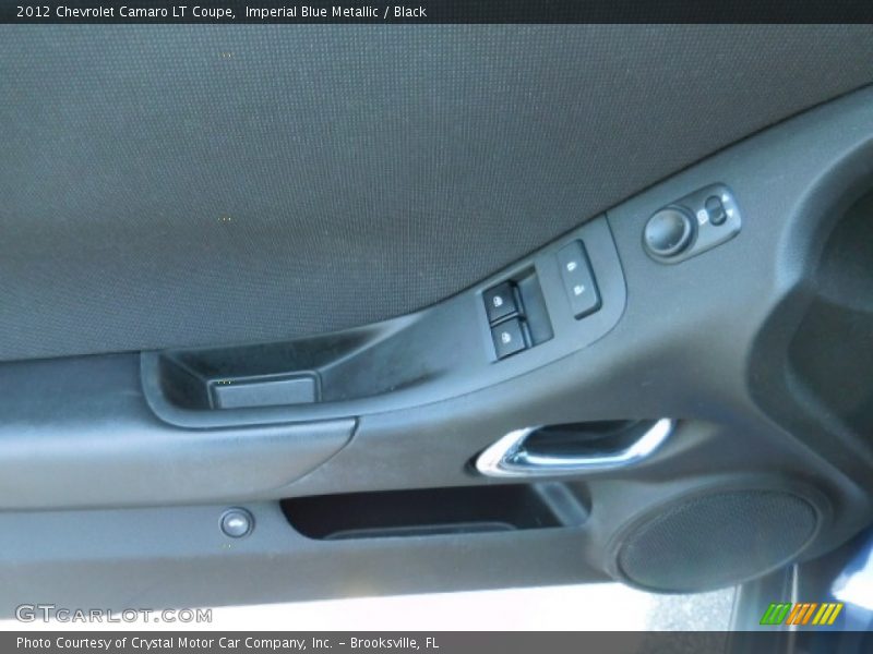 Imperial Blue Metallic / Black 2012 Chevrolet Camaro LT Coupe