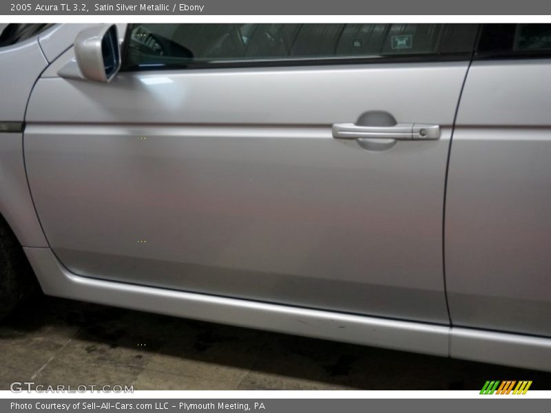 Satin Silver Metallic / Ebony 2005 Acura TL 3.2