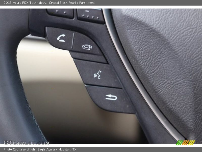 Crystal Black Pearl / Parchment 2013 Acura RDX Technology