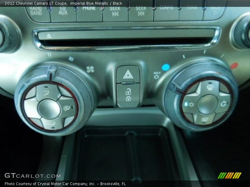 Imperial Blue Metallic / Black 2012 Chevrolet Camaro LT Coupe