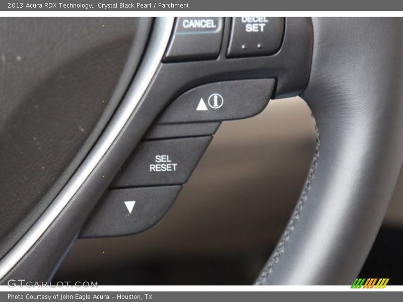 Crystal Black Pearl / Parchment 2013 Acura RDX Technology