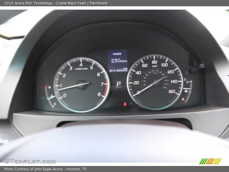 Crystal Black Pearl / Parchment 2013 Acura RDX Technology