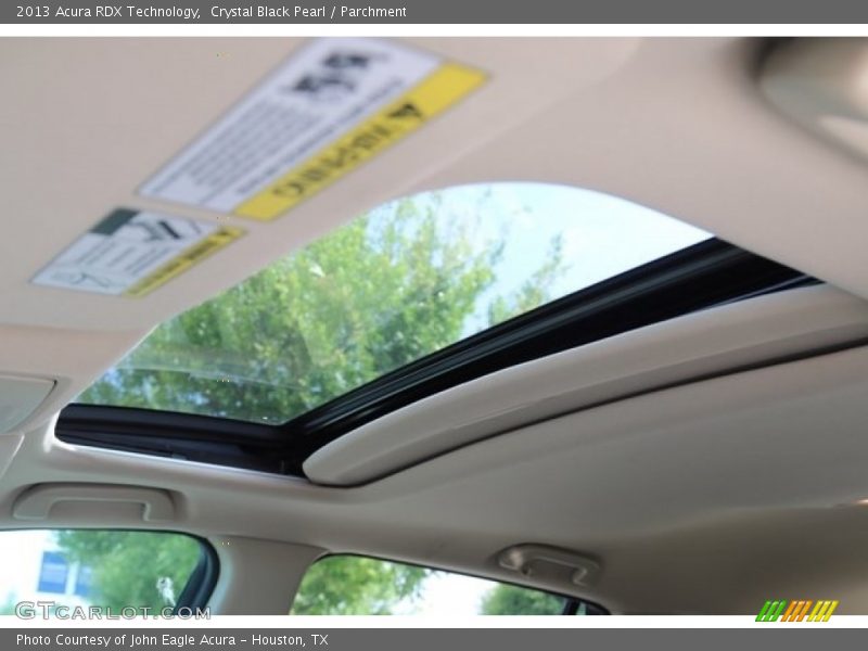 Crystal Black Pearl / Parchment 2013 Acura RDX Technology