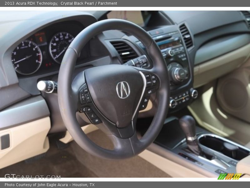 Crystal Black Pearl / Parchment 2013 Acura RDX Technology