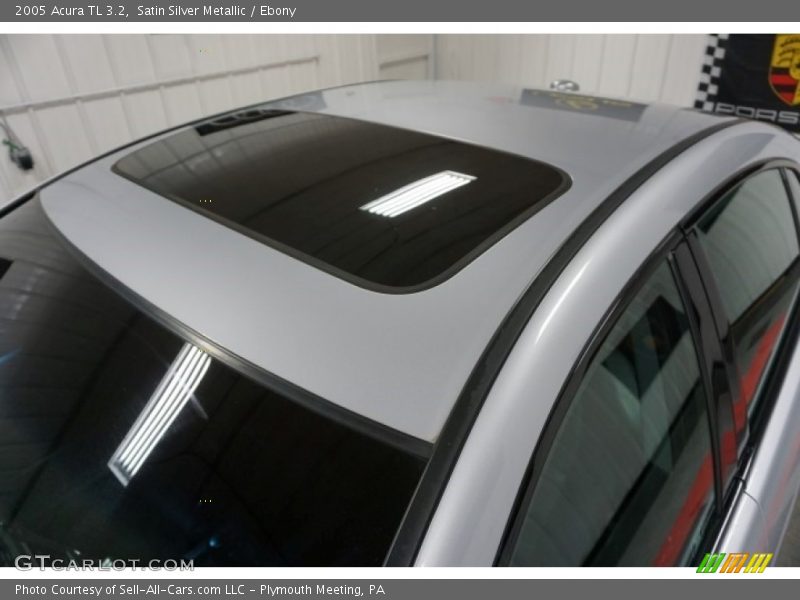 Satin Silver Metallic / Ebony 2005 Acura TL 3.2