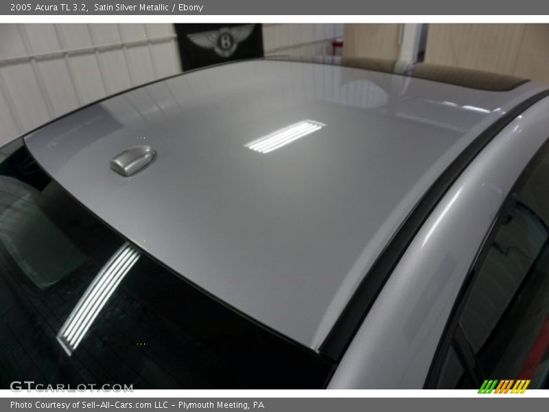 Satin Silver Metallic / Ebony 2005 Acura TL 3.2