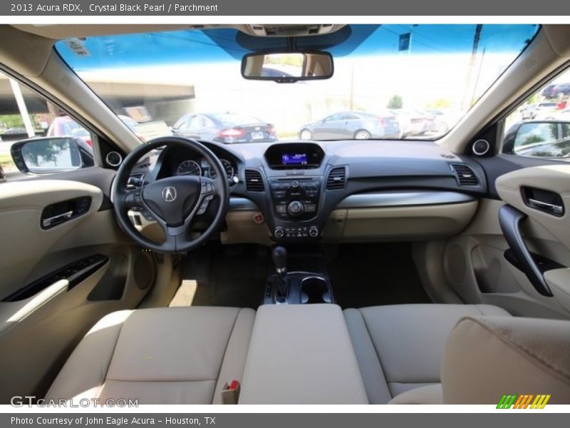 Crystal Black Pearl / Parchment 2013 Acura RDX