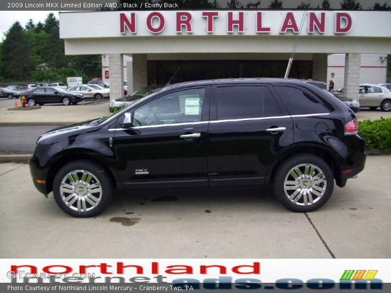 Black / Ebony Black 2009 Lincoln MKX Limited Edition AWD