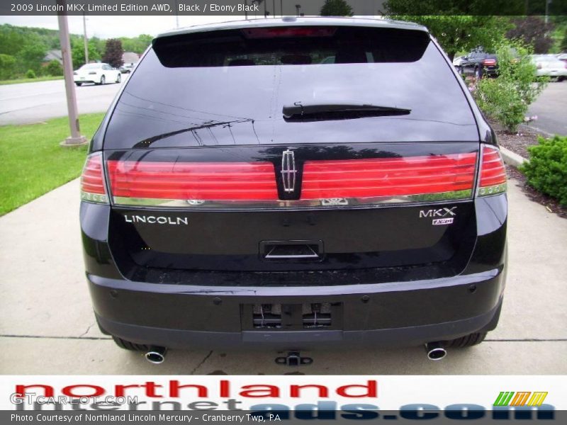 Black / Ebony Black 2009 Lincoln MKX Limited Edition AWD
